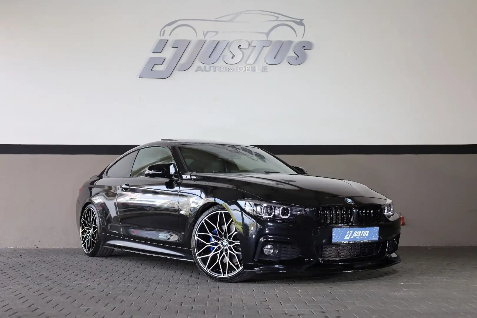 BMW 440 i Coupé/360*/HUD/H&K/SHZ/LHZ/SBD/TOTW/LED/R20 Schwarz - 1