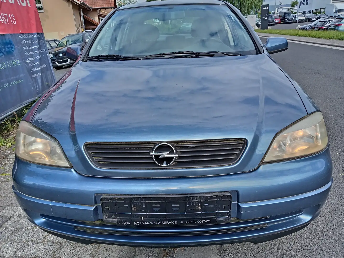 Opel Astra 1.6 Comfort,Klima**(KEINE ROST !!) Blauw - 2