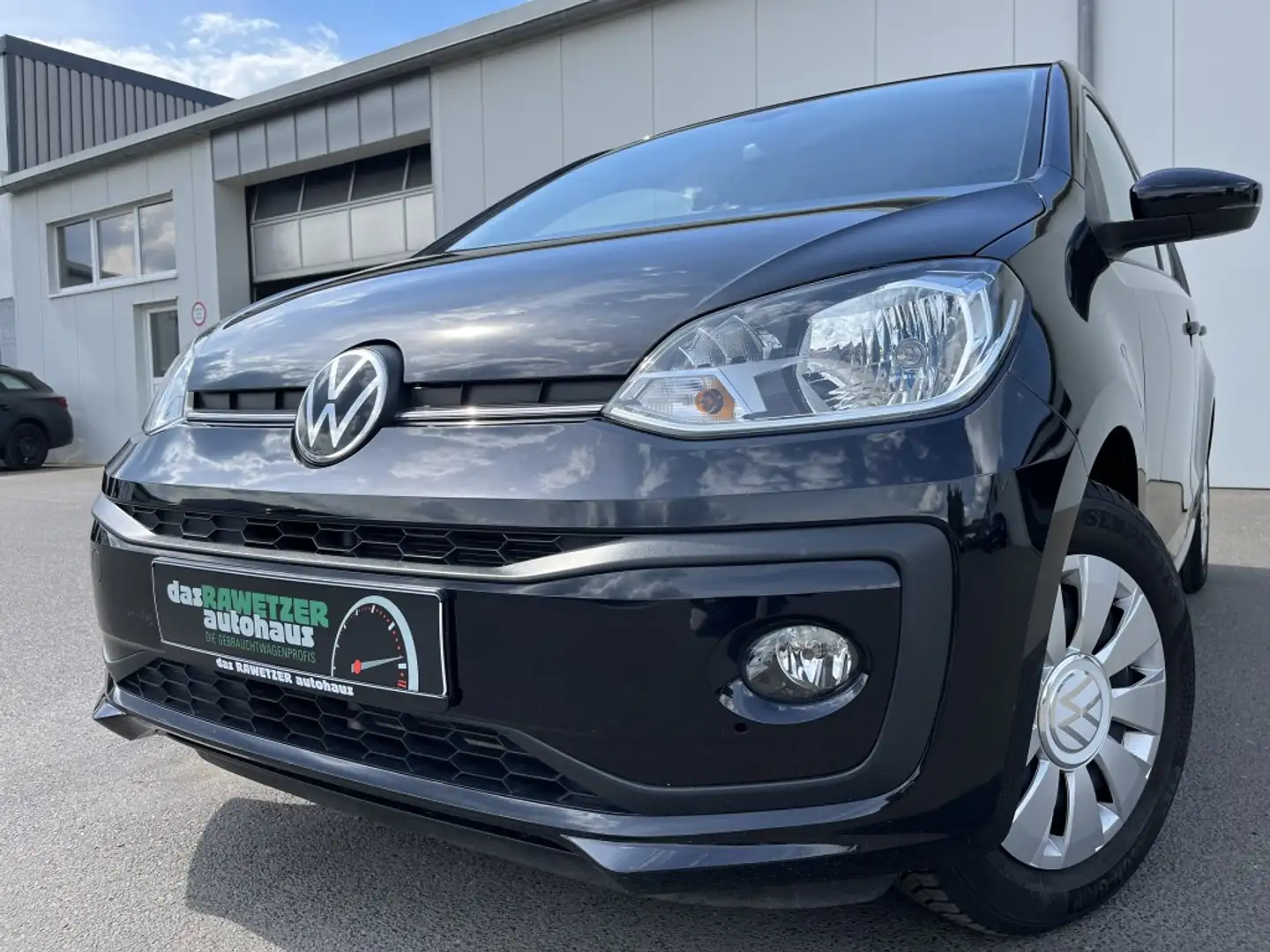 Volkswagen up! 1.0 move 81€ m. 20% Anzahlung DAB SHZ Klima ISOF Schwarz - 1