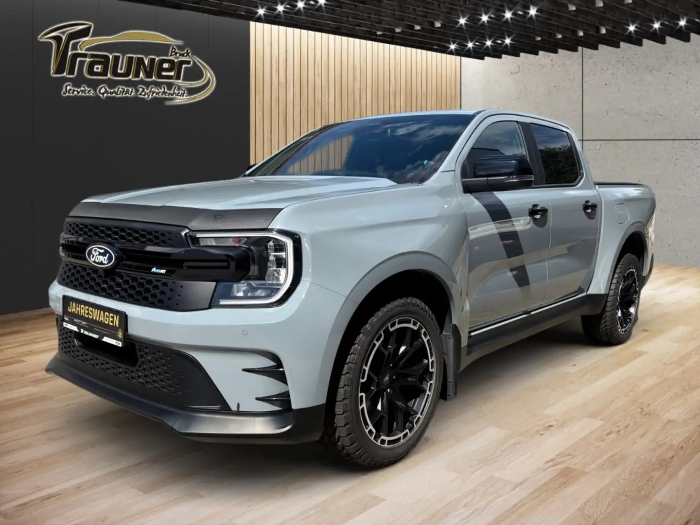 Ford Ranger MS-RT DK 3,0 EcoBlue Aut. Grau - 1