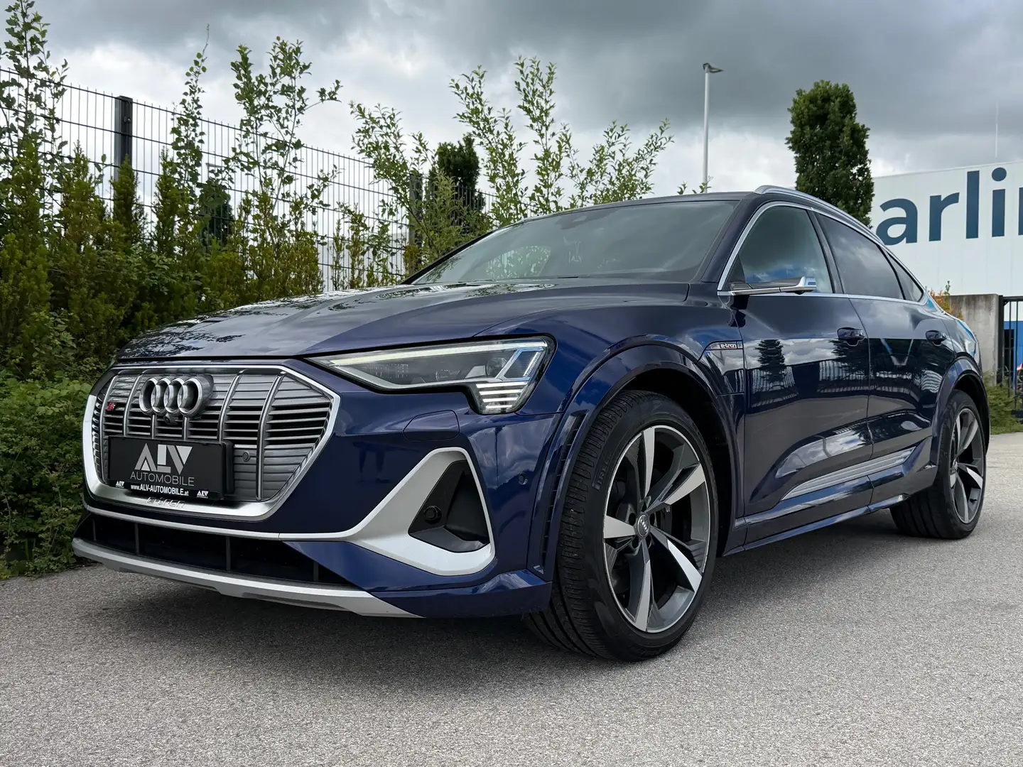 Audi e-tron S Sportback quattro Luft|Pano|Individual 1.Besitz! Blau - 1