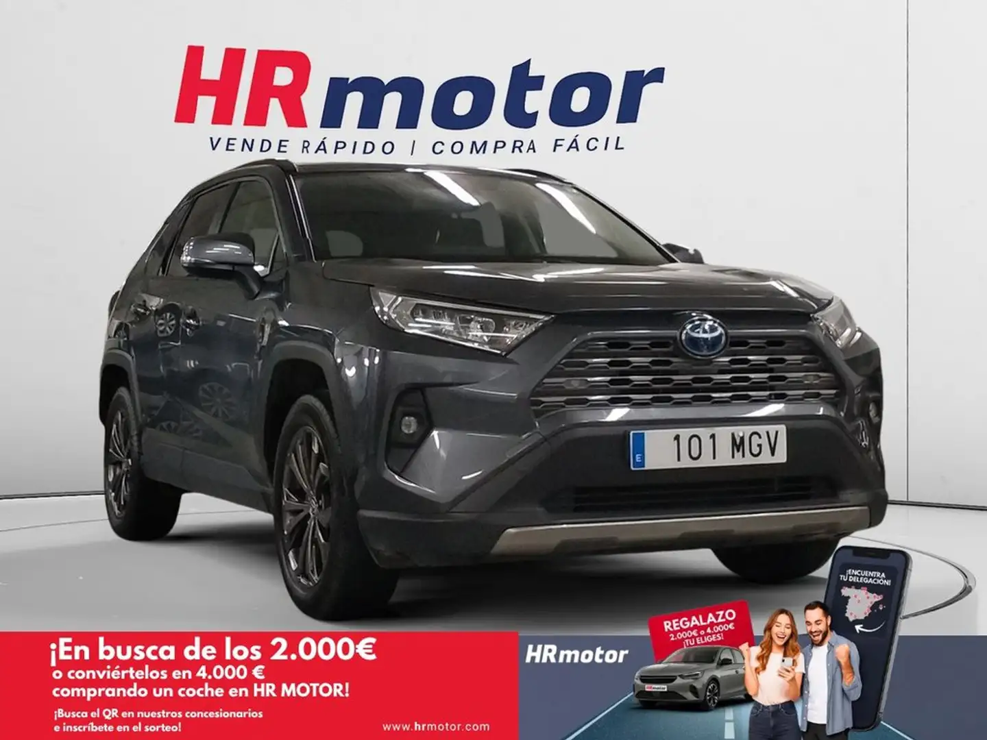 Toyota RAV 4 Hybrid 4x4 GR Sport Plus Gris - 1