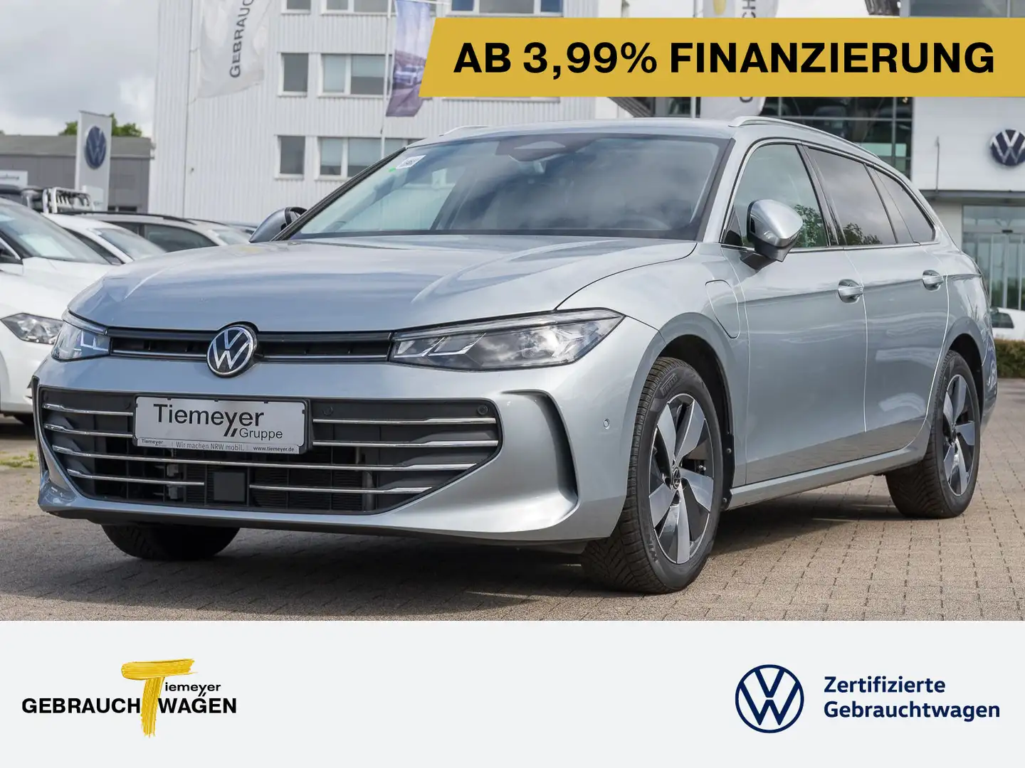 Volkswagen Passat Variant 1.5 eHybrid BUSINESS AHK KAMERA L Silber - 1