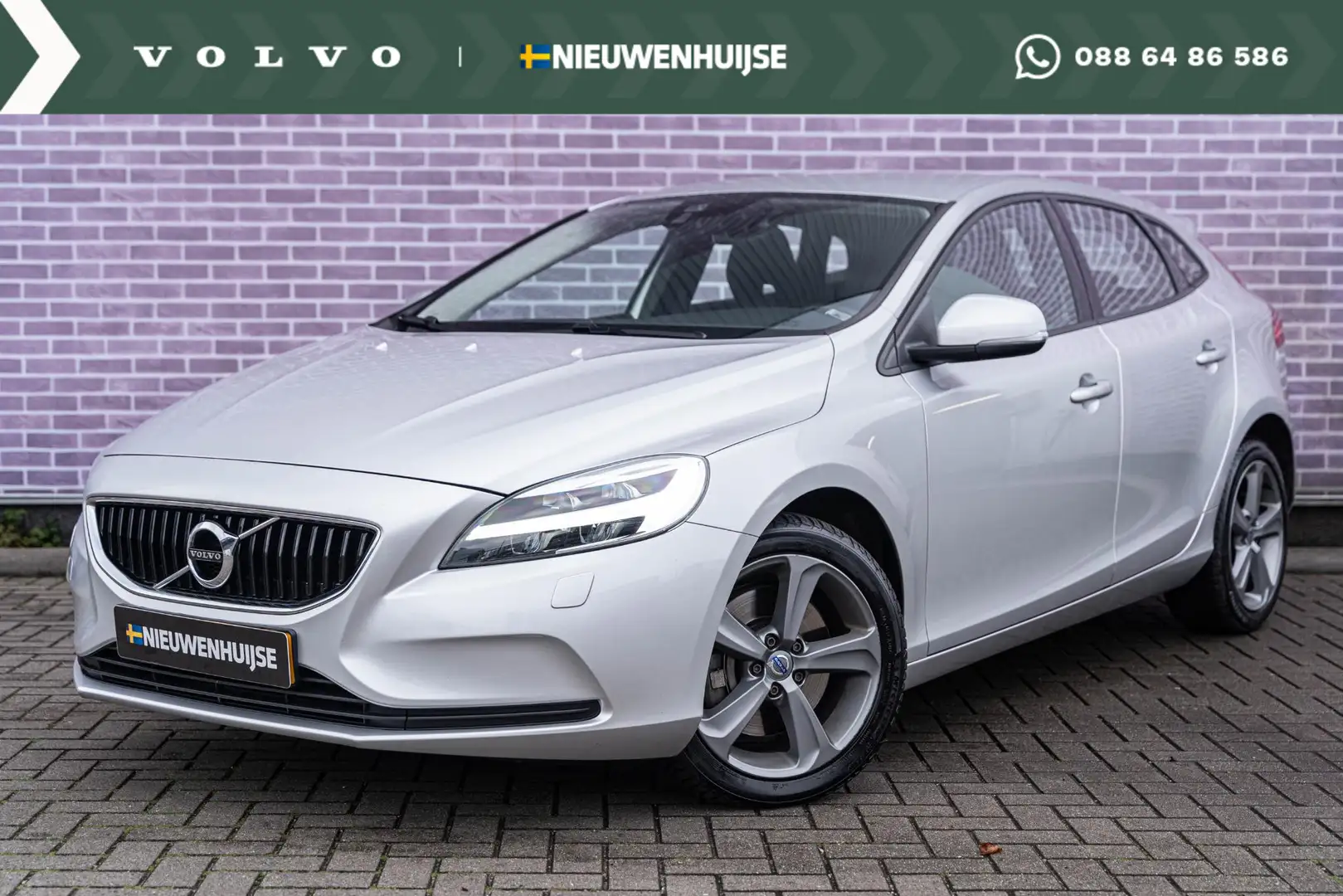 Volvo V40 1.5 T3 Nordic+ | Navi | Stoelverwarming | Park Ass Gris - 1