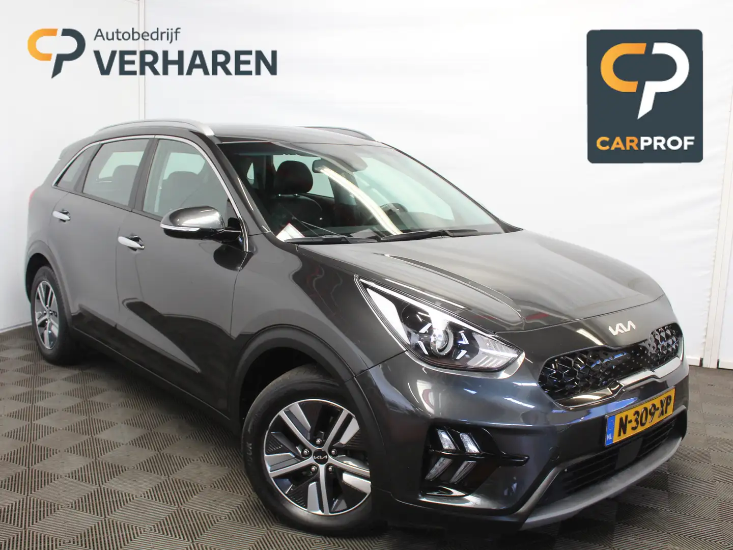 Kia Niro 1.6 GDi Hybrid DynamicLine | CAMERA | CARPLAY | NA Gris - 1