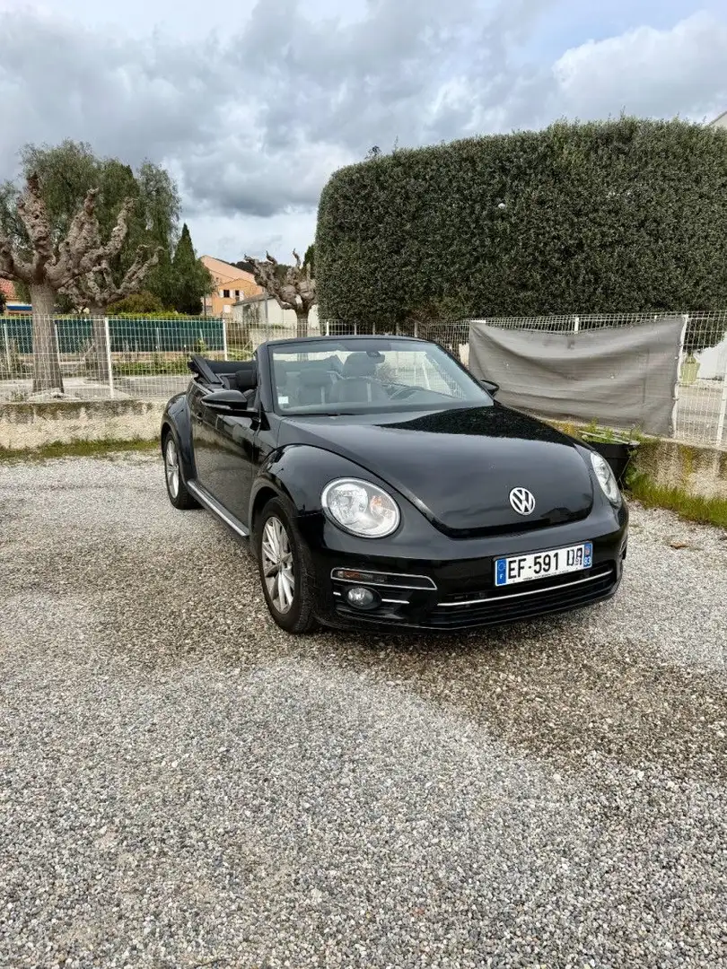 Volkswagen Coccinelle Beetle Cabriolet Negro - 2