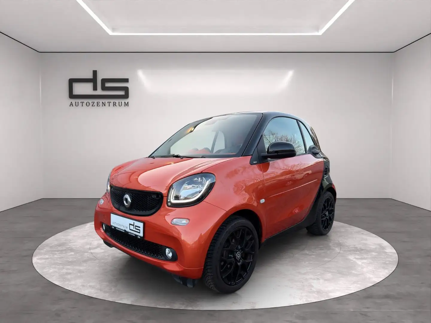 smart forTwo coupe Kamera Navi SHZ Automatik 1.Hand Orange - 1