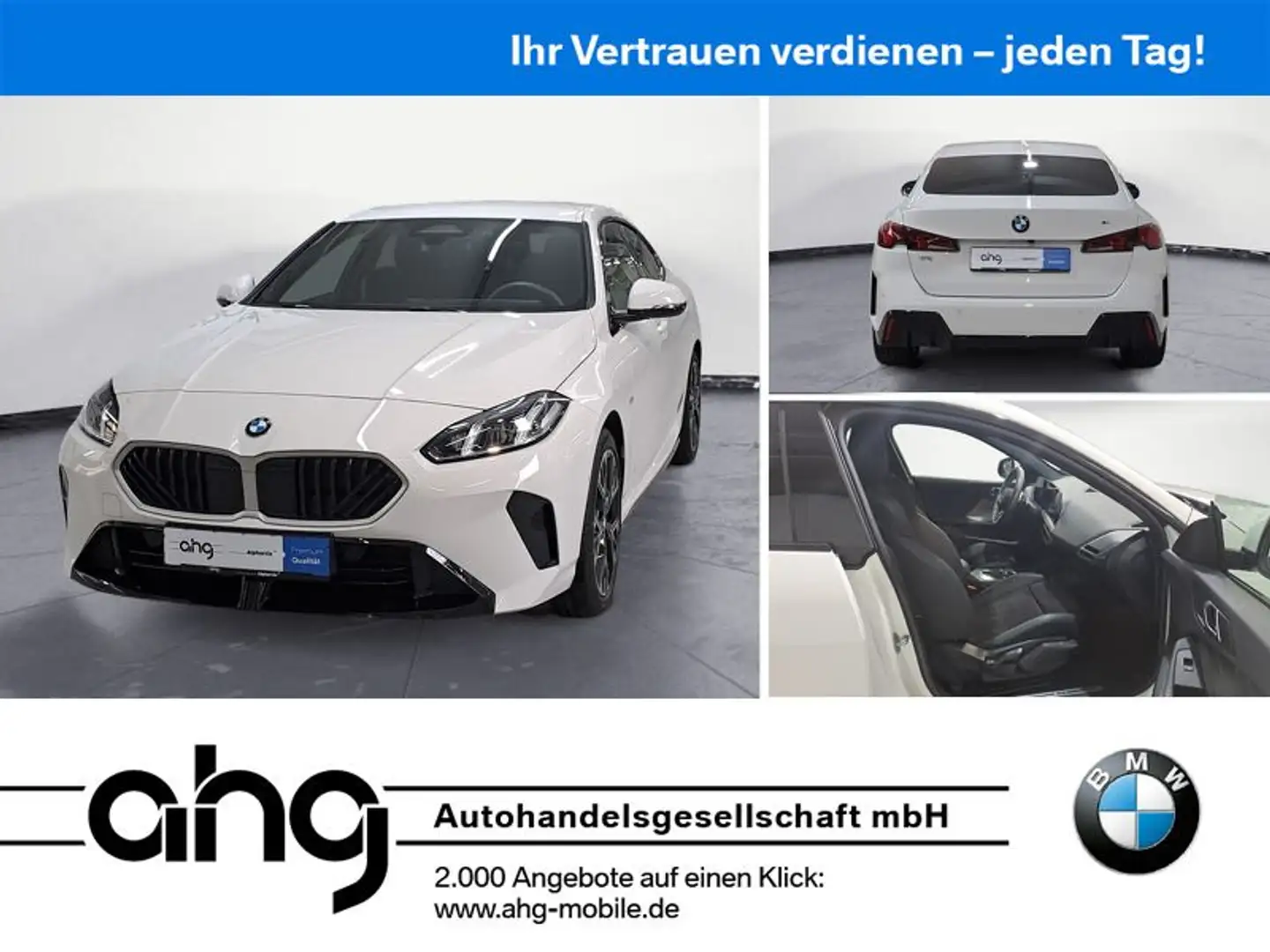 BMW 220 Gran Coupe M Sportpaket Klimaaut. Sportsitze Weiß - 1