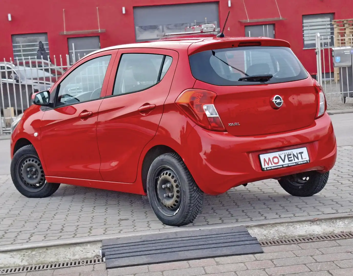 Opel Karl Karl 1.0 ecoF*PDC*Tempom.*Sitzheiz.*Spurhal. Rot - 2