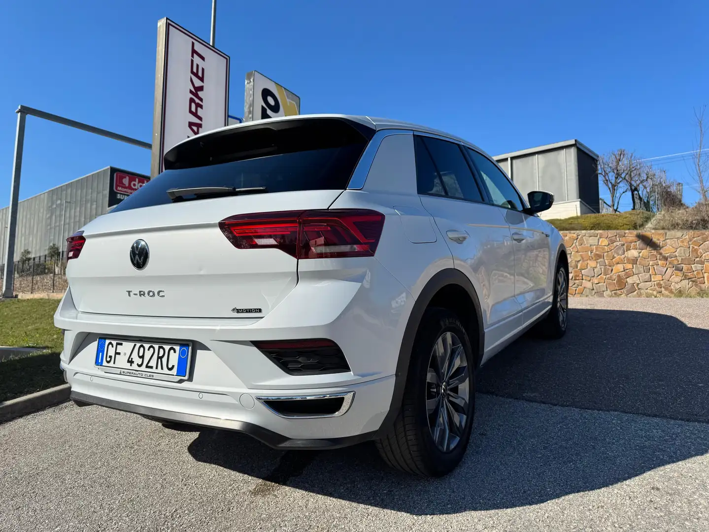 Volkswagen T-Roc T-Roc 2.0 tdi Sport 4motion dsg Blanc - 2