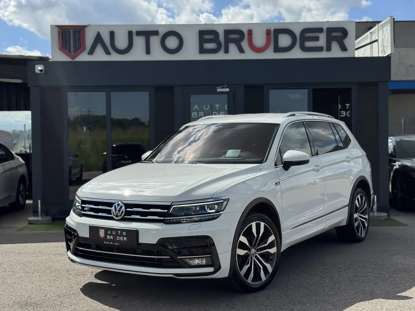 Volkswagen Tiguan Allspace Highline 4Motion 3x R-Line DSG |20zoll|Assistenten Weiß - 1