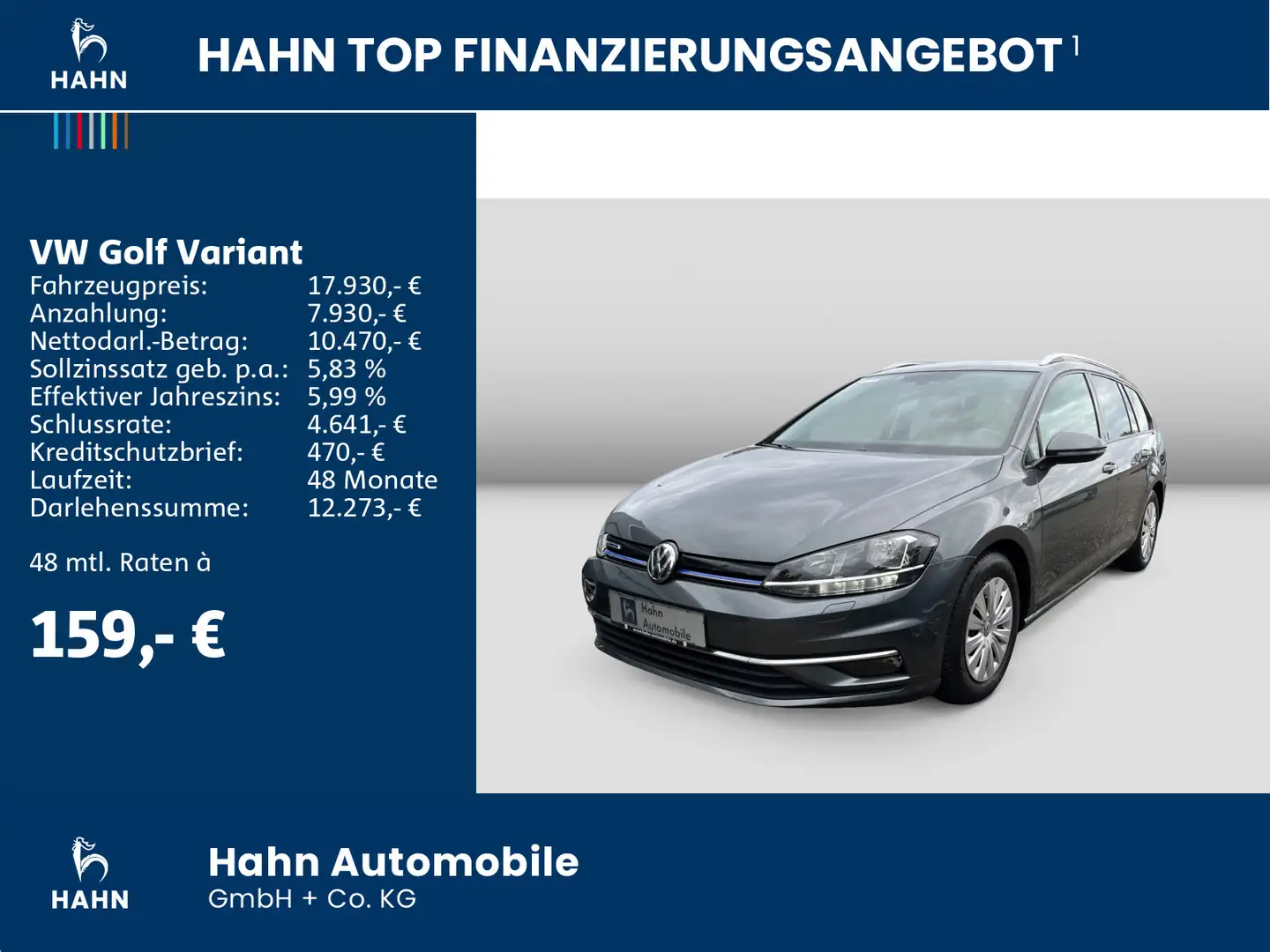 Volkswagen Golf Variant Golf VII Variant 1.5TSI DSG Join Standh Navi PDC Grau - 2