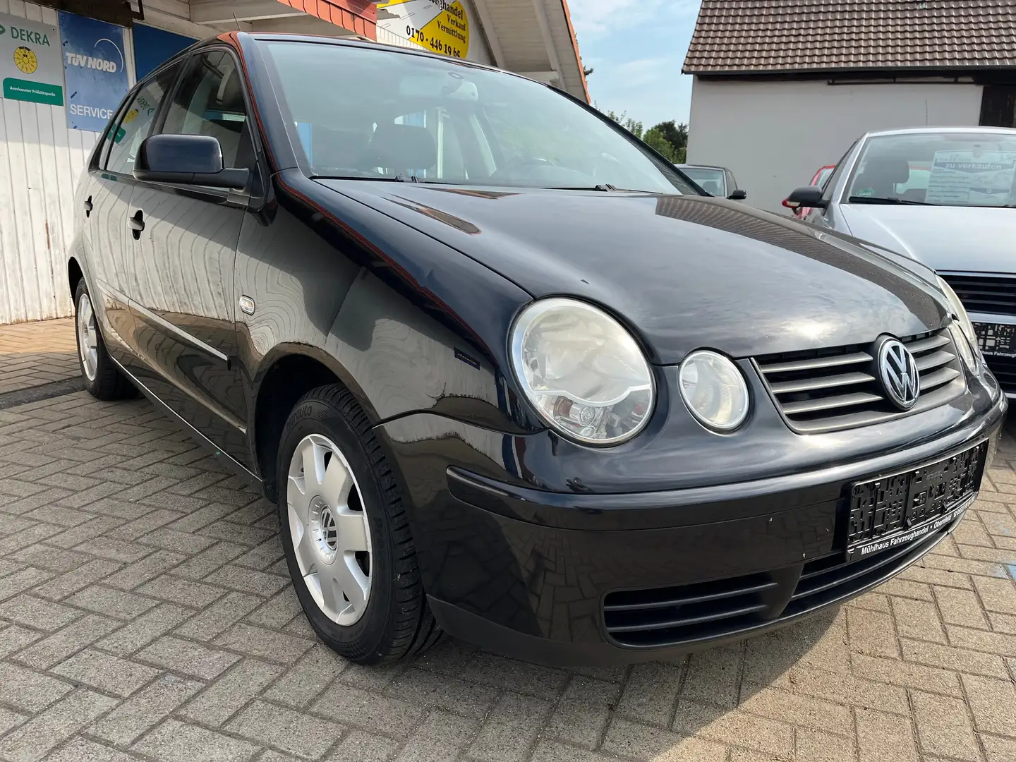 Volkswagen Polo 1.2i Cricket, 64PS-ATM 77.000 Km, TÜV 4.2027 Schwarz - 2