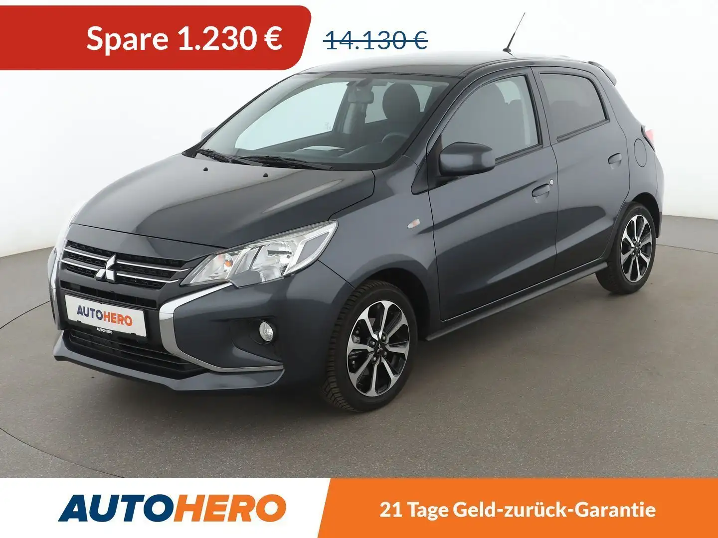Mitsubishi Space Star 1.2 Select+*TEMPO*SHZ*KLIMA*GARANTIE* Grau - 1
