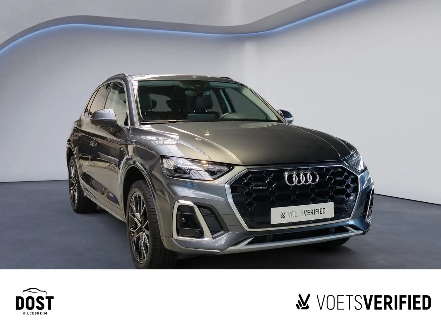 Audi Q5 50TFSI e quattro S line AHK+MATRIX LED+NAVI Szary - 1