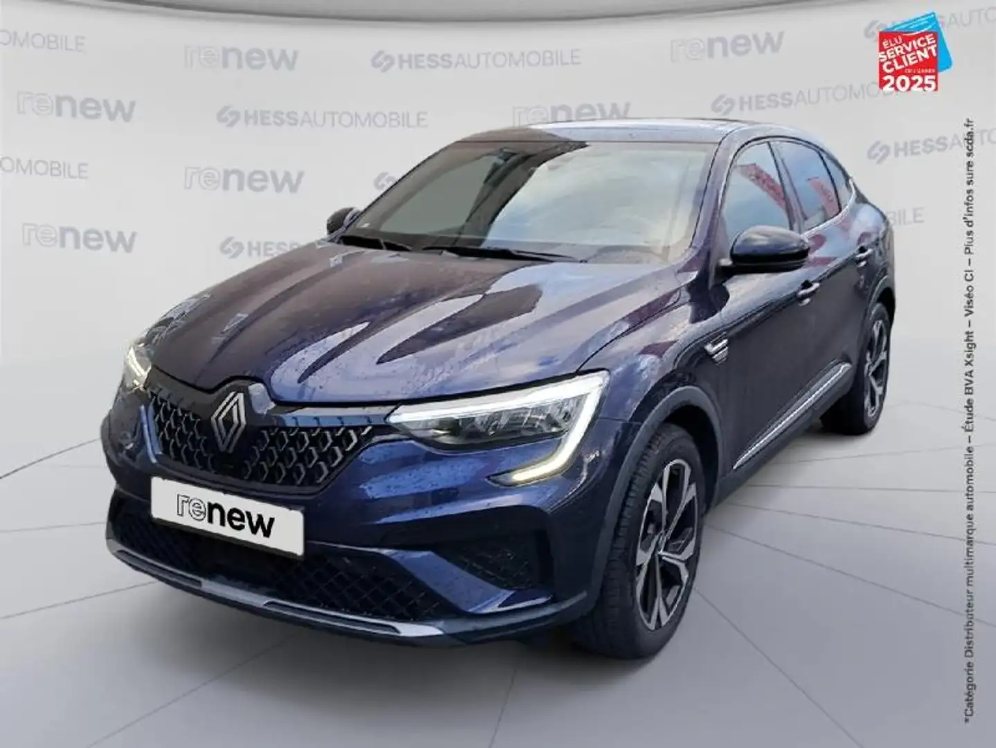 Renault Arkana 1.6 E-Tech 145ch full hybrid Techno -23 GPS GPS T Ouvrant Radar Ar Av Albastru - 1