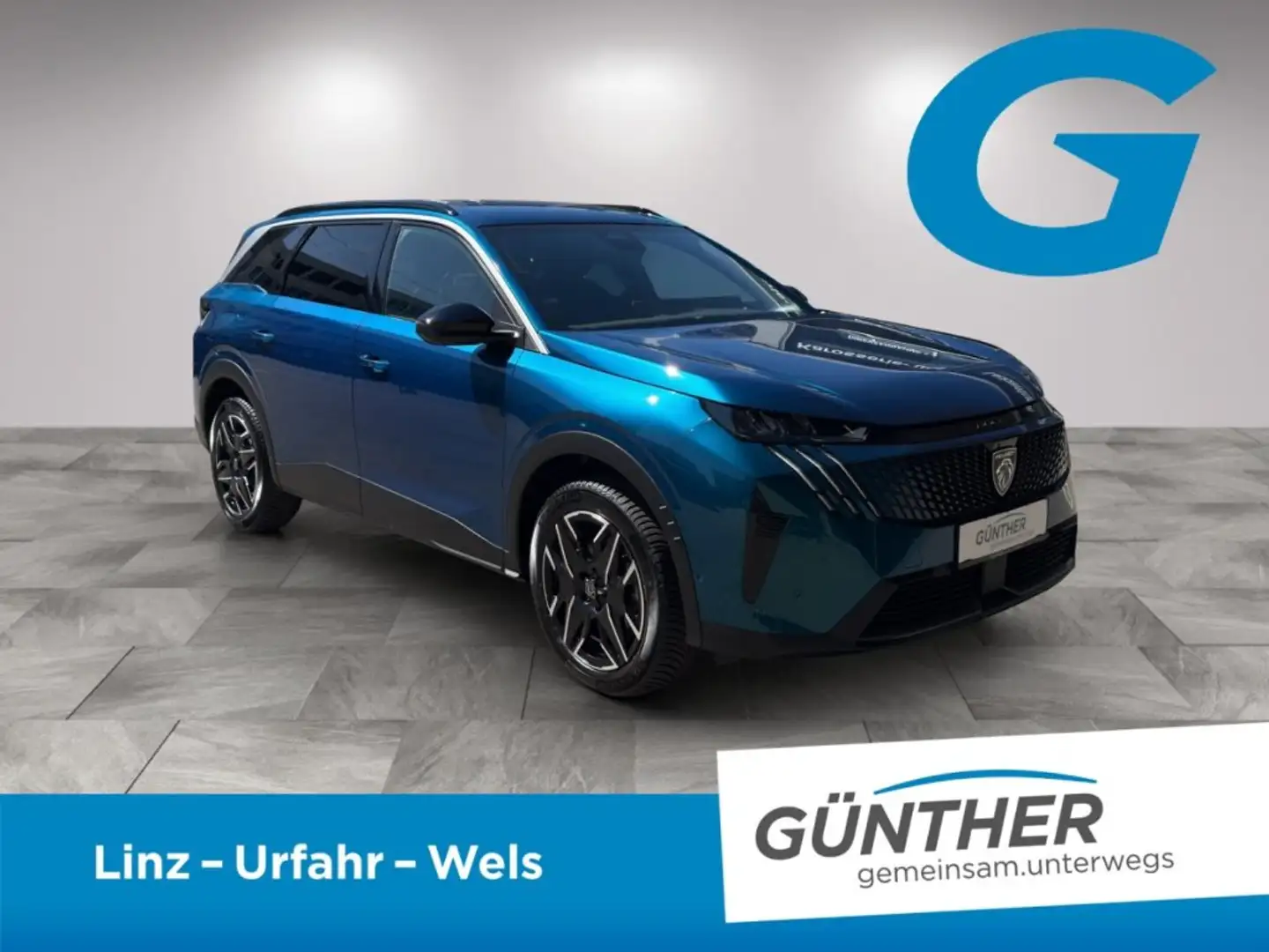 Peugeot 5008 ALLURE Hybrid 145 e-DCS6 Blau - 2
