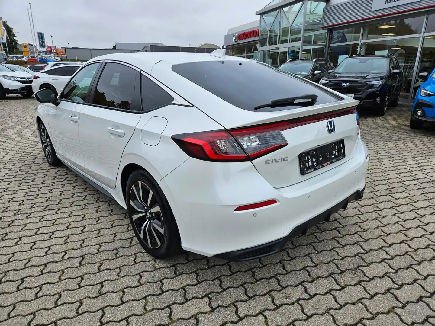 Honda Civic 2,0 e:HEV Elegance Blanc - 2