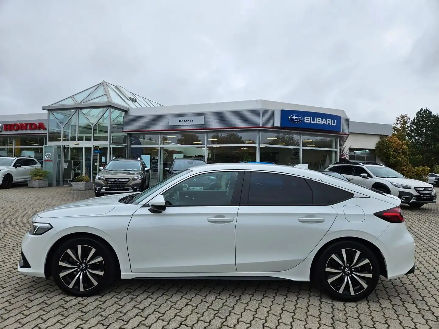 Honda Civic 2,0 e:HEV Elegance Blanc - 1