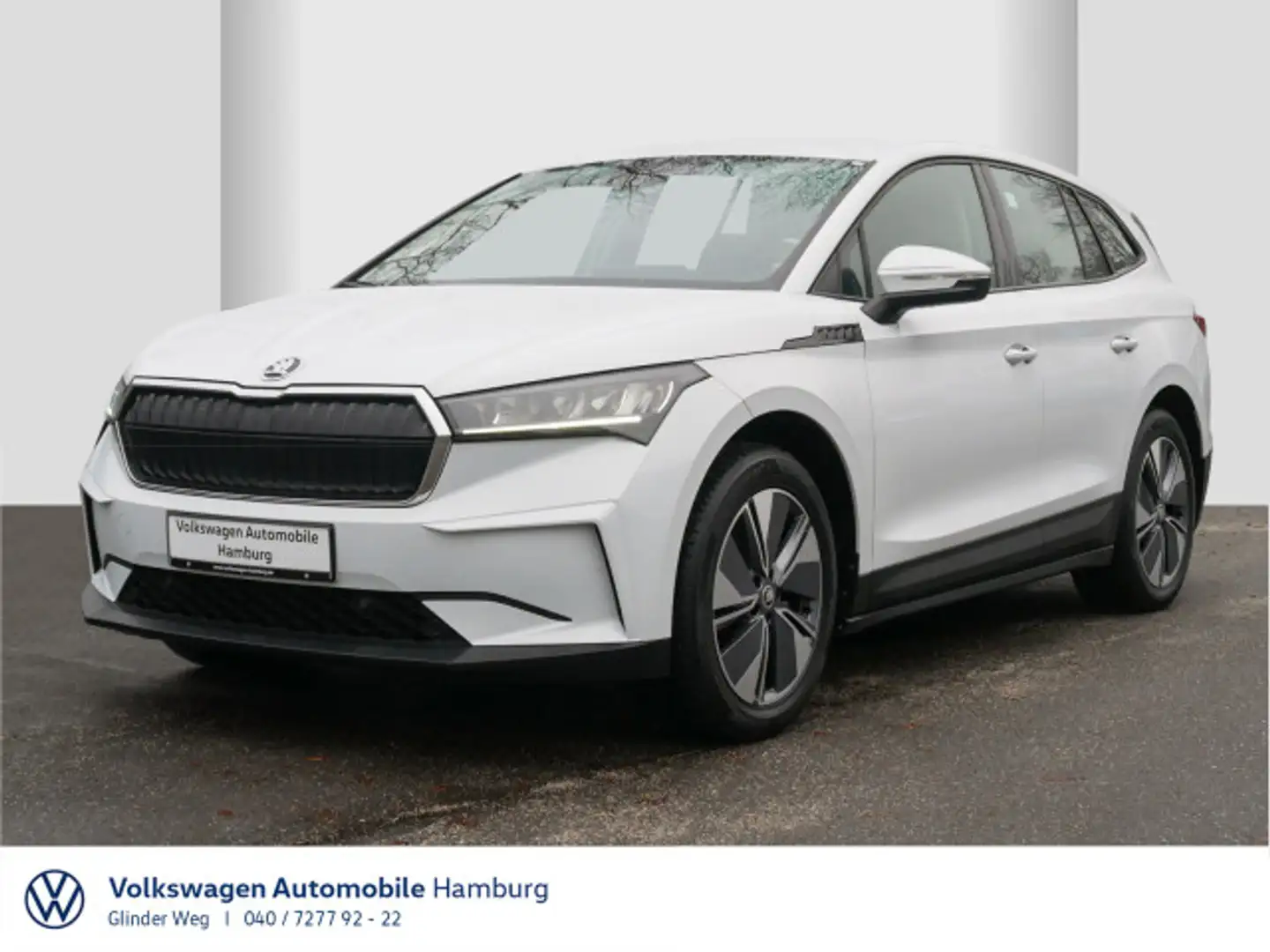 Skoda Enyaq iV 50 Loft Navi LED Weiß - 1