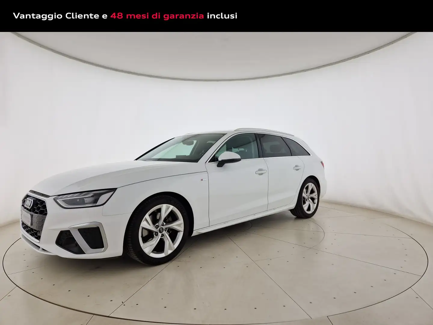 Audi A4 avant 30 2.0 tdi mhev s line edition 136cv s-troni Wit - 1