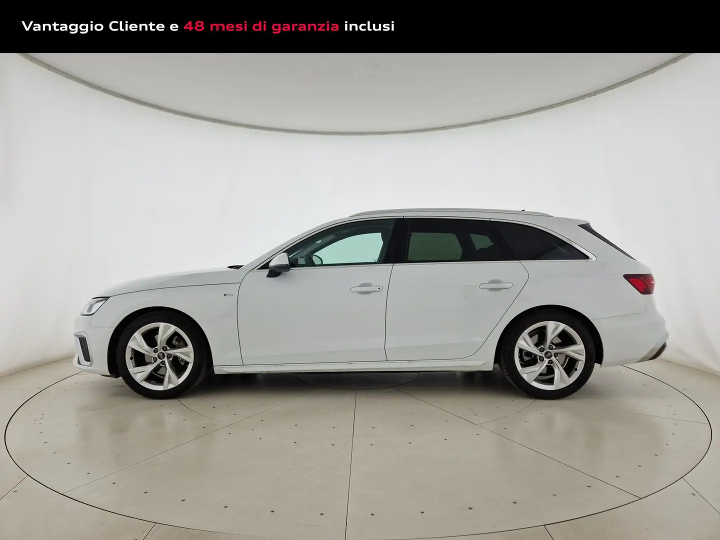 Audi A4 avant 30 2.0 tdi mhev s line edition 136cv s-troni Wit - 2