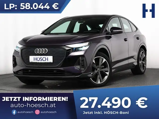 2022 Audi Q4 E-Tron in Violet for sale