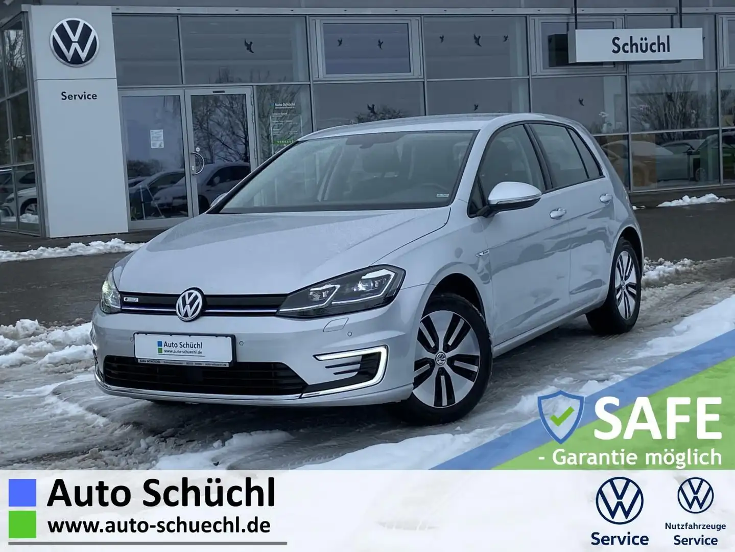 Volkswagen Golf e-Golf Comfortline LED+APP-CONNECT+NAVI+SHZ Silber - 1