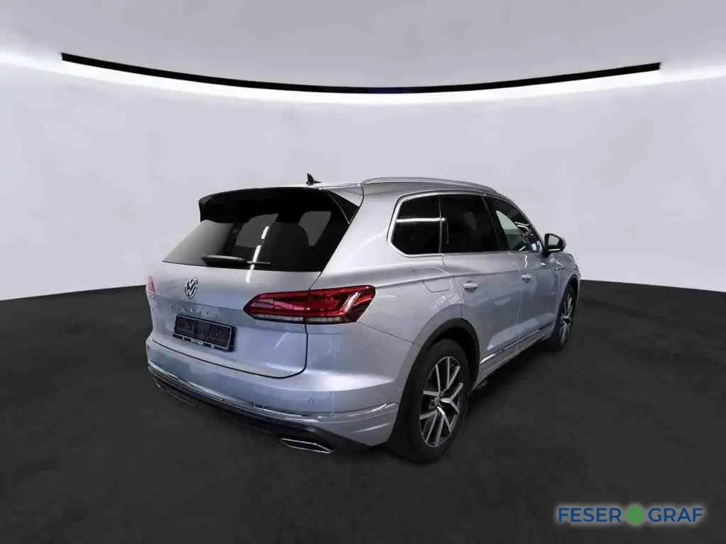 Volkswagen Touareg Elegance 3.0TDI 4M DSG LED/HUD/STHZ/AHK Silber - 2