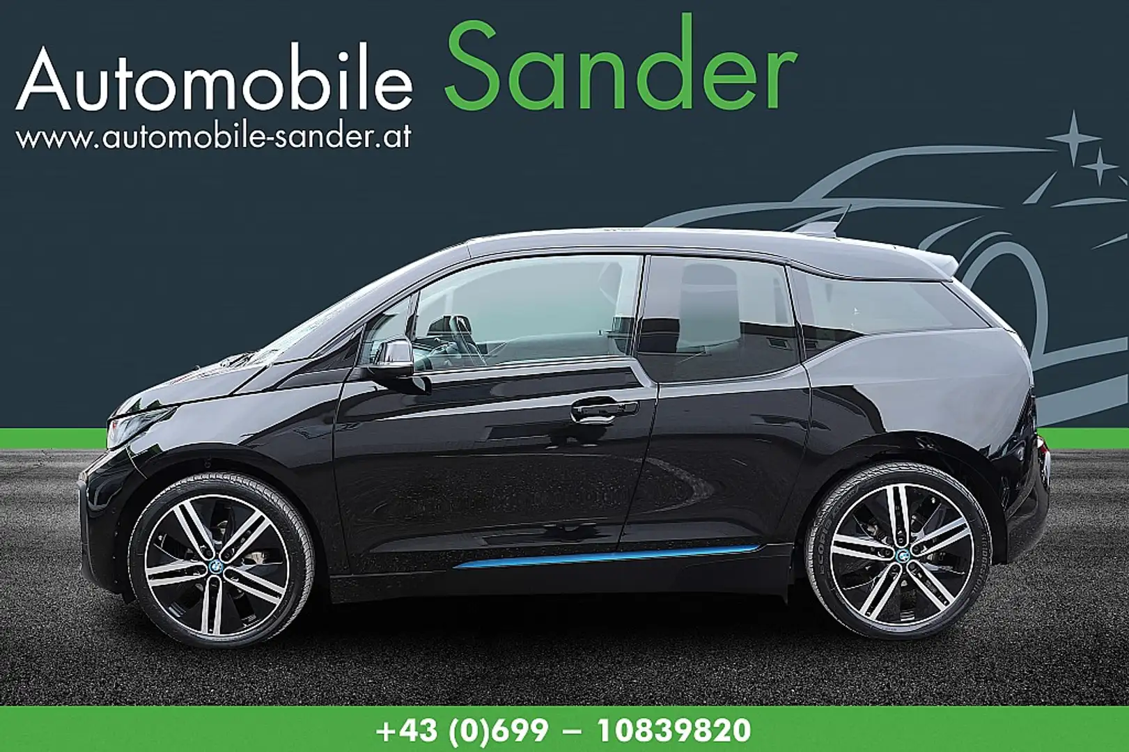BMW i3 120AH *20 ZOLL/1.BESITZ/RÜCKFAHRKAMERA* Schwarz - 2