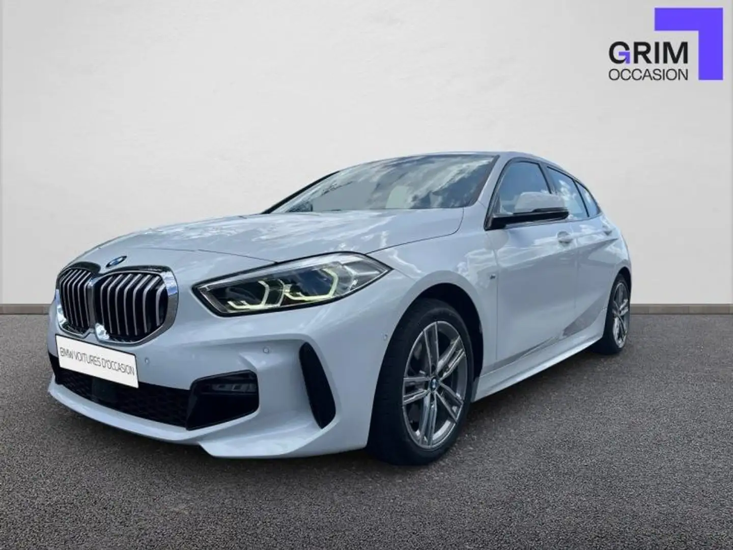BMW 118 136 ch DKG7 M Design Bianco - 1