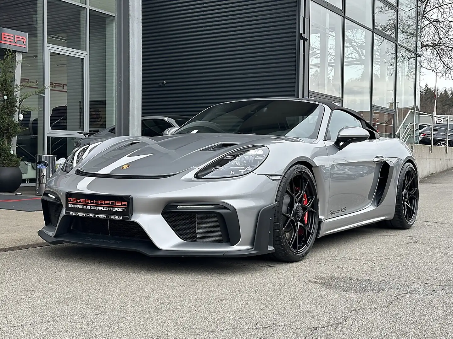 Porsche 718 Spyder RS PDK Silber - 2