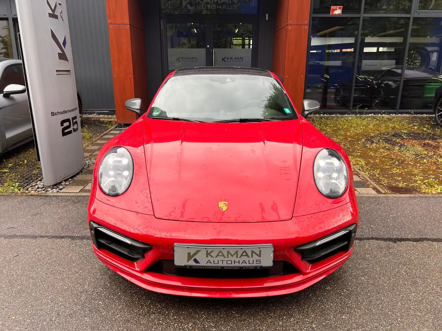 Porsche 992 Carrera T #AEROKIT SPORT DESIGN! BURMESTER! Rood - 2