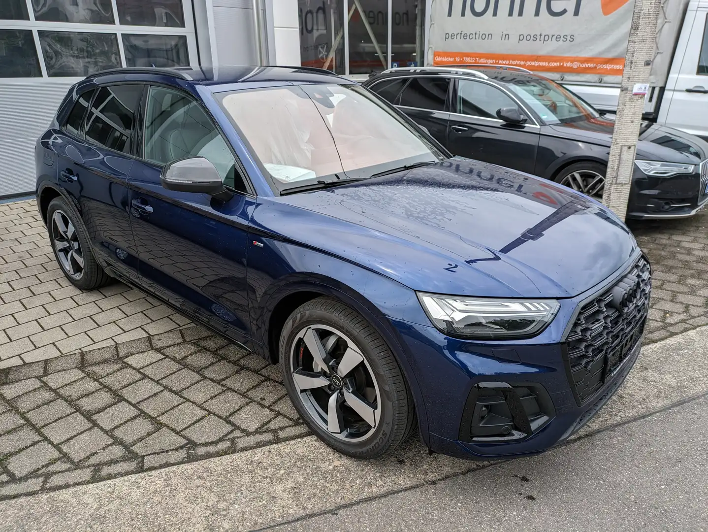 Audi Q5 40 TDI quattro S line Blauw - 2