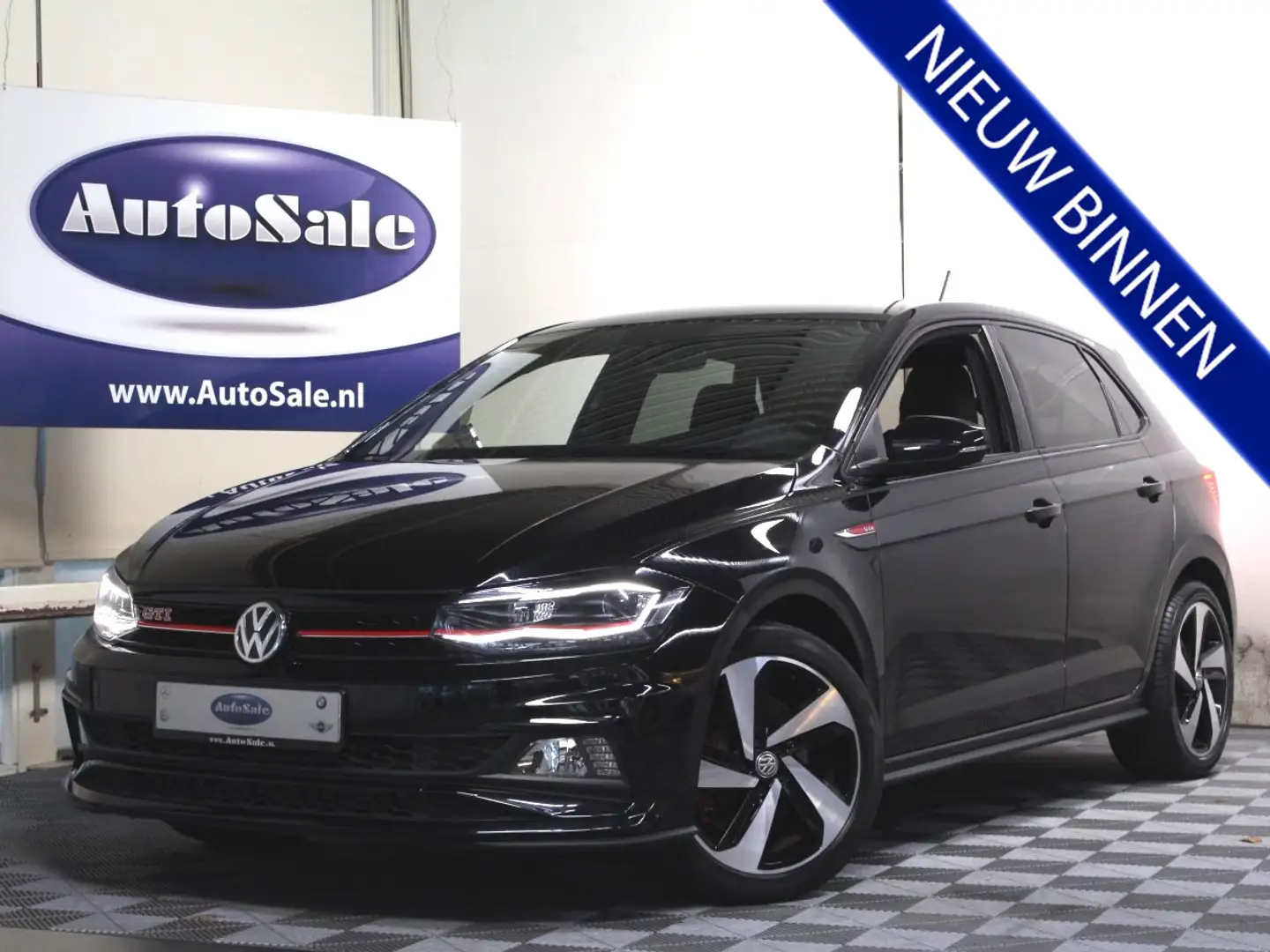 Volkswagen Polo GTI 2.0 TSI DSG VIRTUAL CARPLAY ACC CAMERA STOELVW '20 Noir - 1