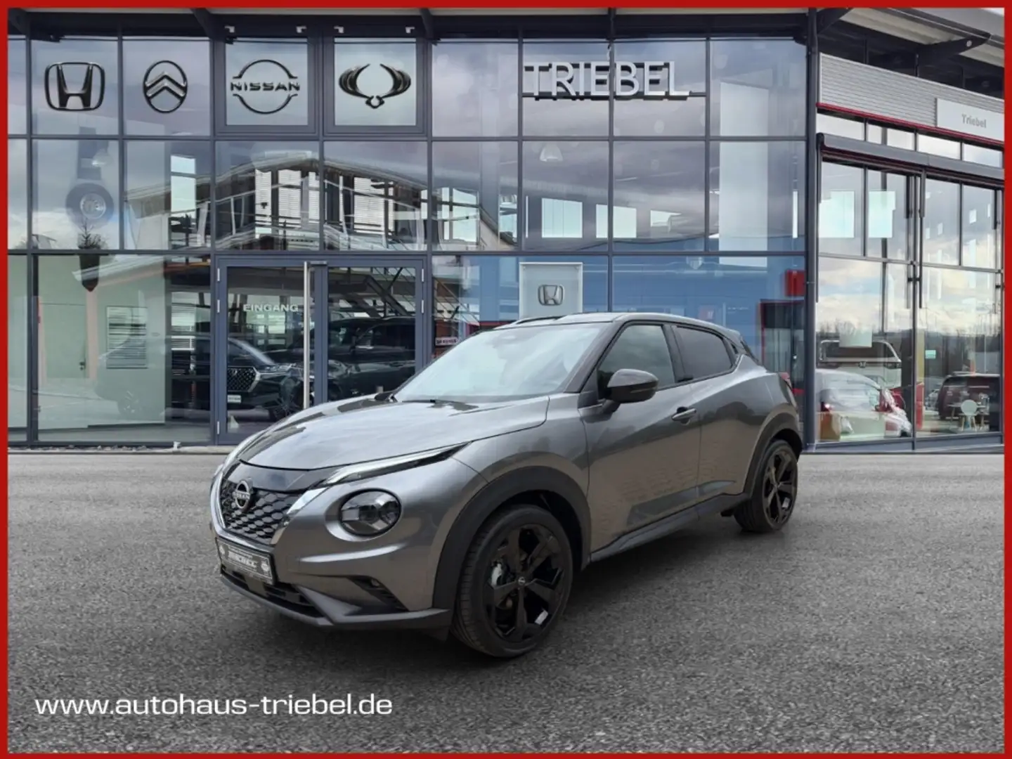 Nissan Juke Hybrid Tekna Navi* Leder* 360* Kam* LED* ACC* Appl Gris - 1