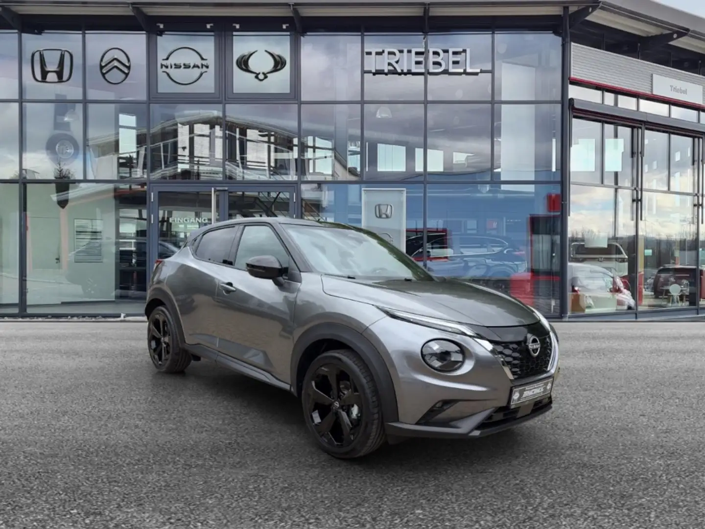 Nissan Juke Hybrid Tekna Navi* Leder* 360* Kam* LED* ACC* Appl Gris - 2