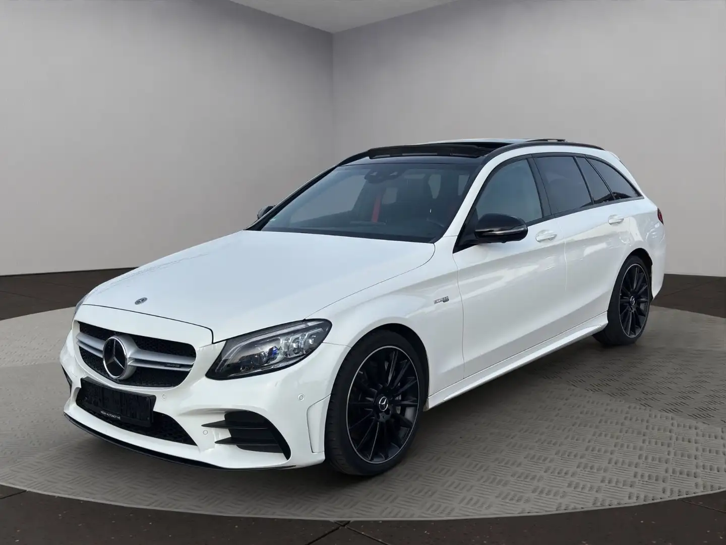 Mercedes-Benz C 43 AMG Pano Widescreen MB Garantie AGA 360 Weiß - 1