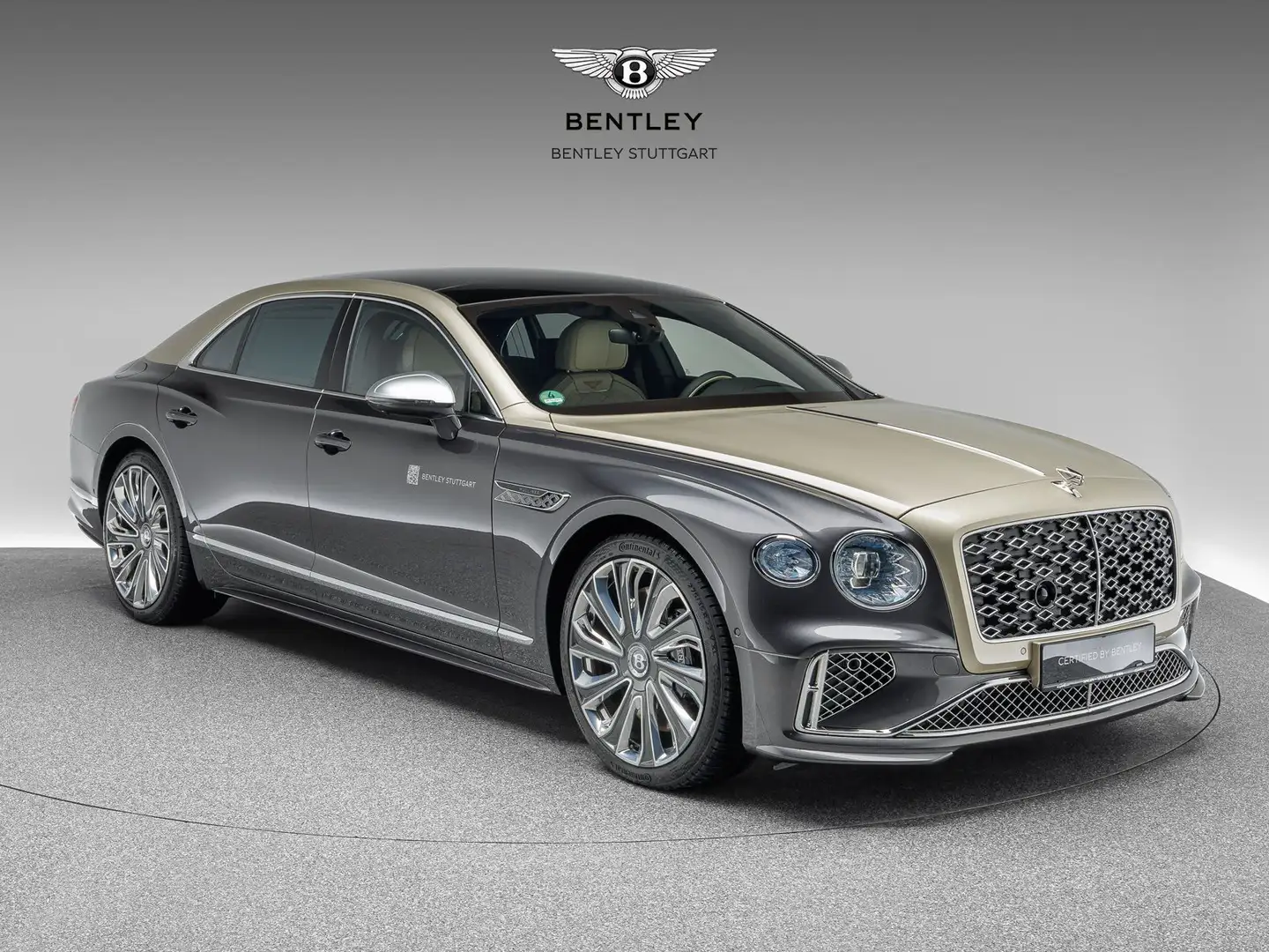 Bentley Continental Flying Spur Mulliner Grijs - 1