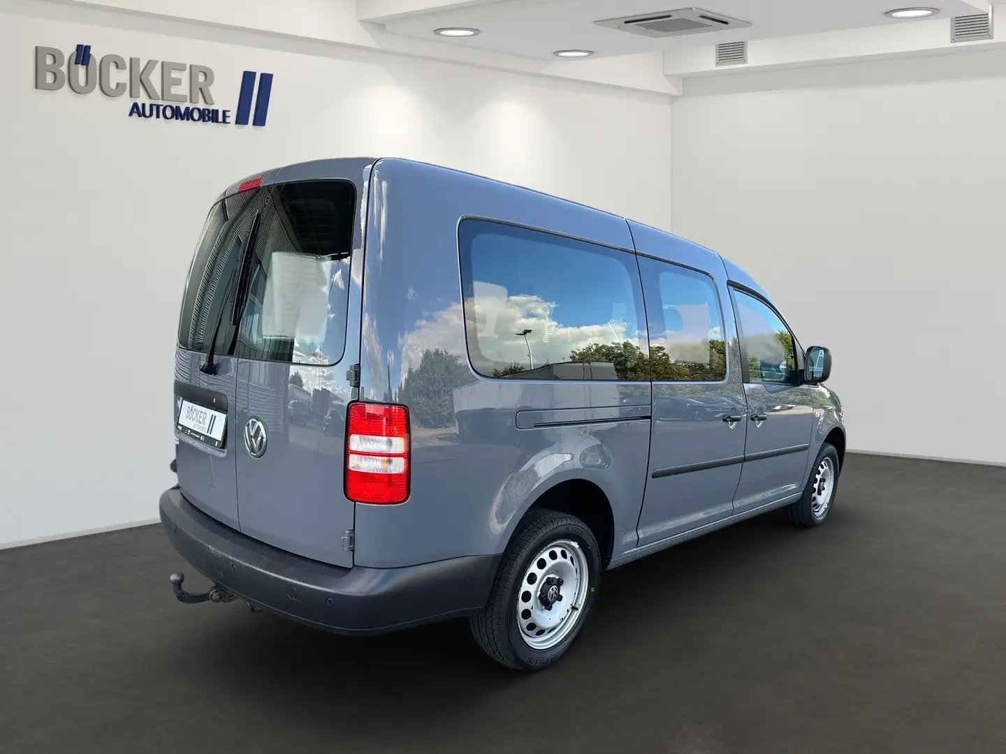 Volkswagen Caddy 2.0 TDI Maxi 4Motion PKW AHK SHZ MFL PDChi Grau - 2