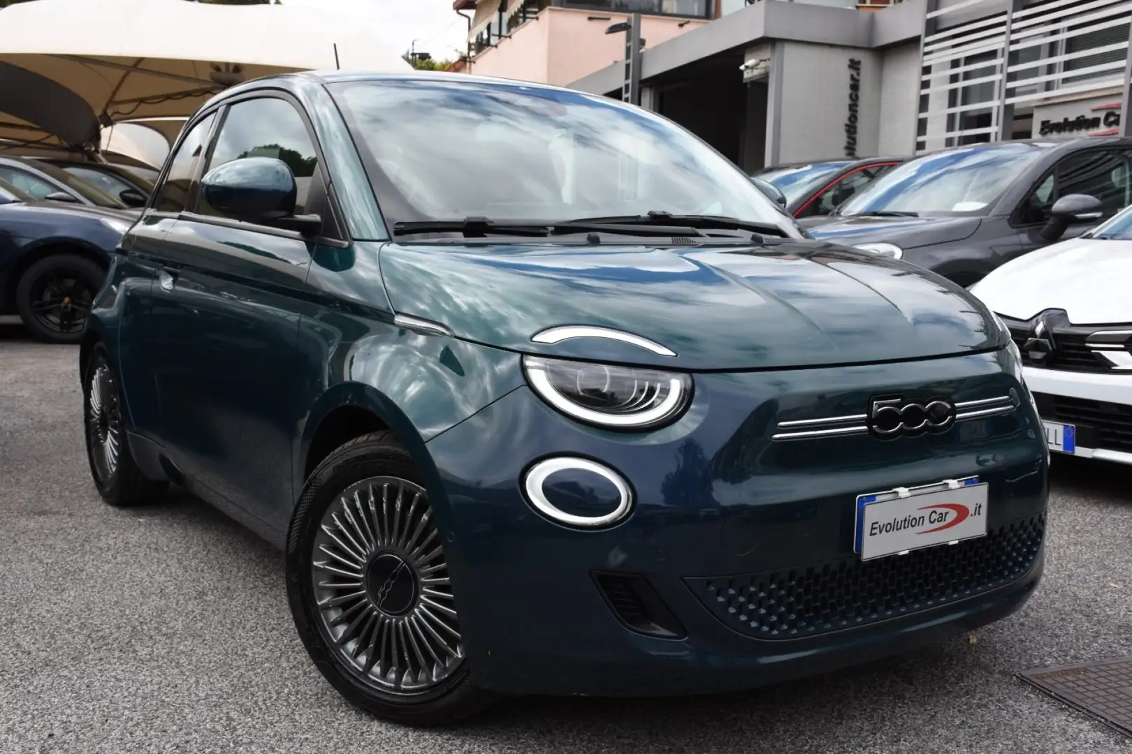 Fiat 500e 3+1 42 kWh Icon *CAM*LED*CARPLAY* Bleu - 2