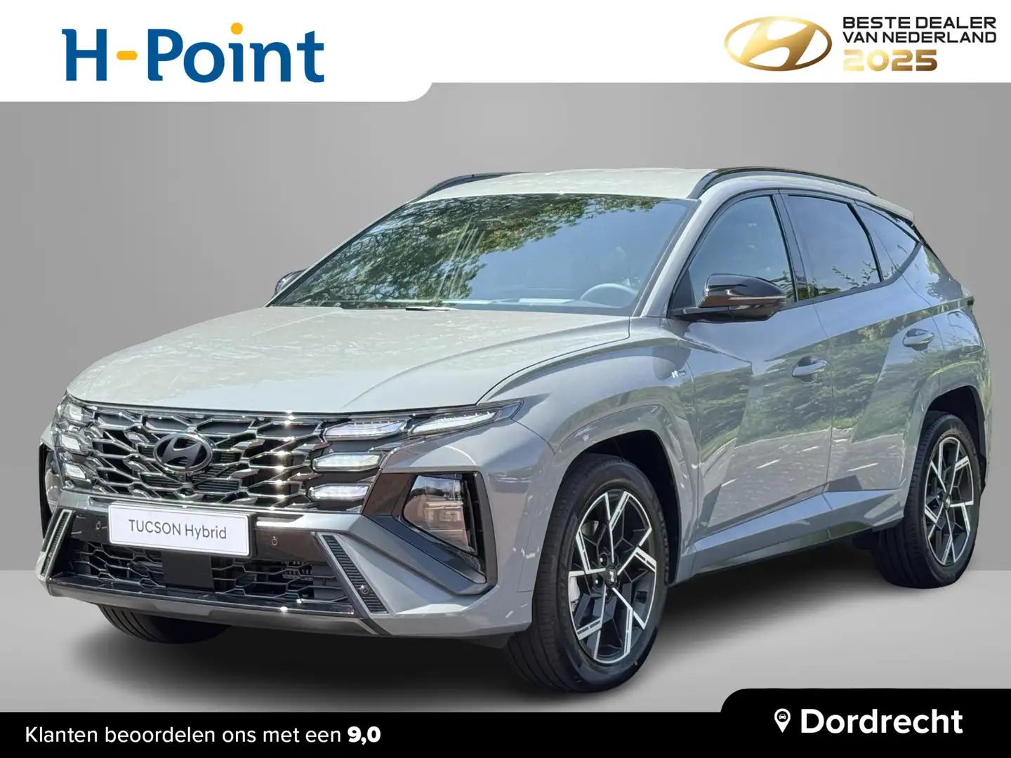 Hyundai TUCSON 1.6 T-GDI HEV N Line | €6605 KORTING | 360 CAMERA Grijs - 1