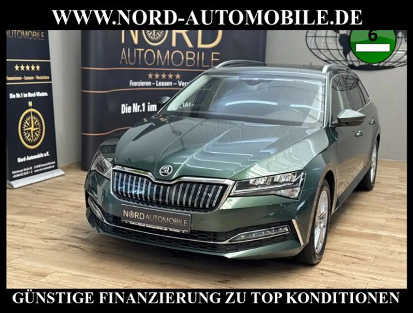 Skoda Superb iV Combi Ambition 1.4 TSI DSG AHK/Virt.Co Ambition Verde - 1