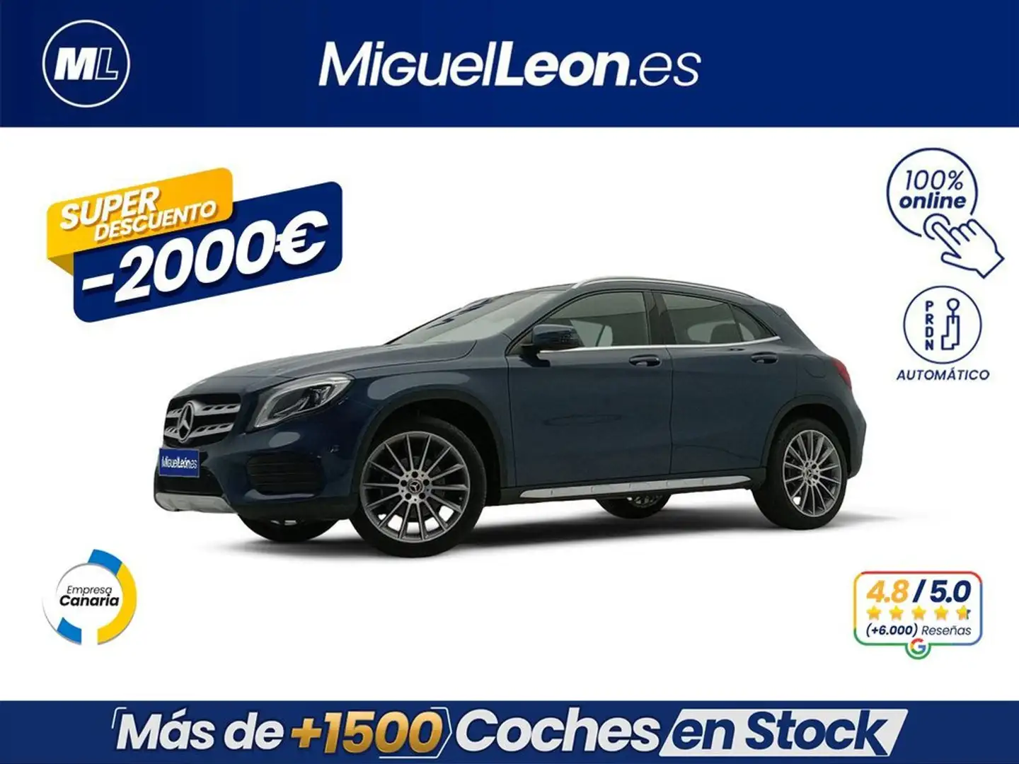 Mercedes-Benz GLA 180 Azul - 1