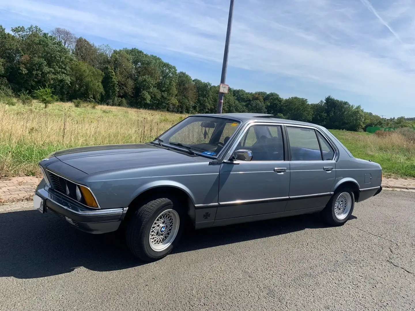 BMW 728 BMW 728 i (E23) Blechnase Kék - 1