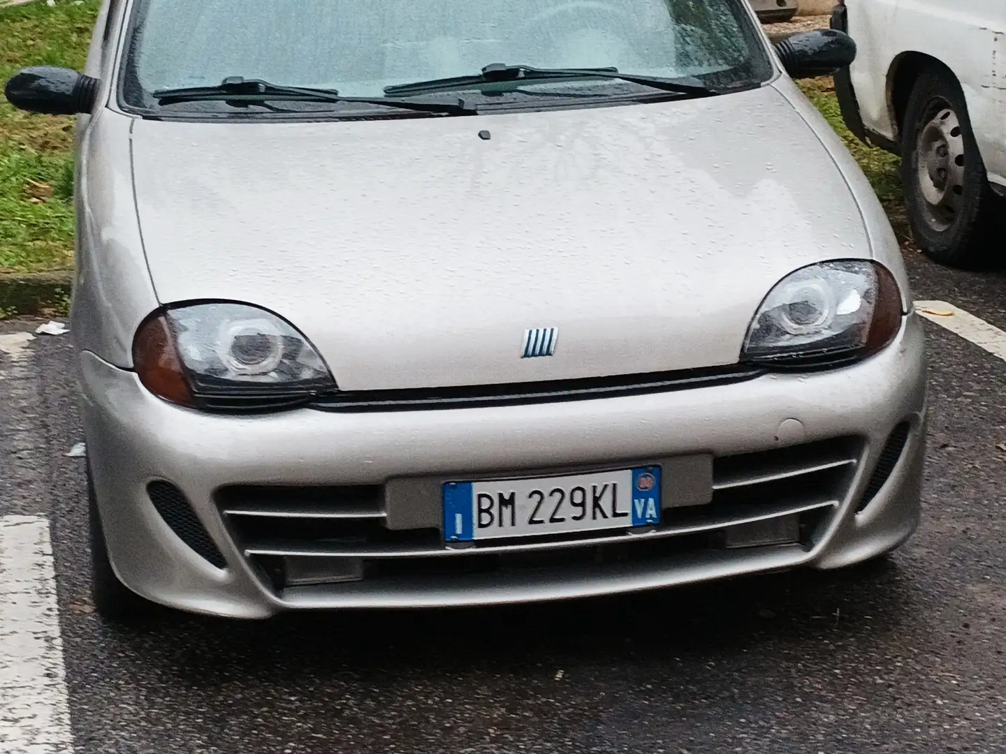 Fiat Seicento 1.1 Sporting srebrna - 1