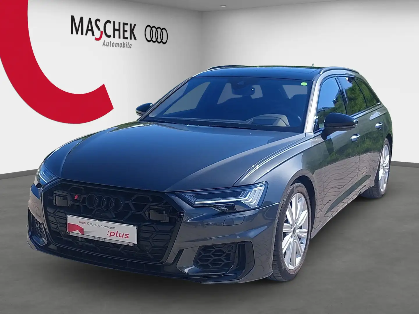Audi S6 Avant Carbon HD-Matrix Pano Black Massage AHK B&O Сірий - 2
