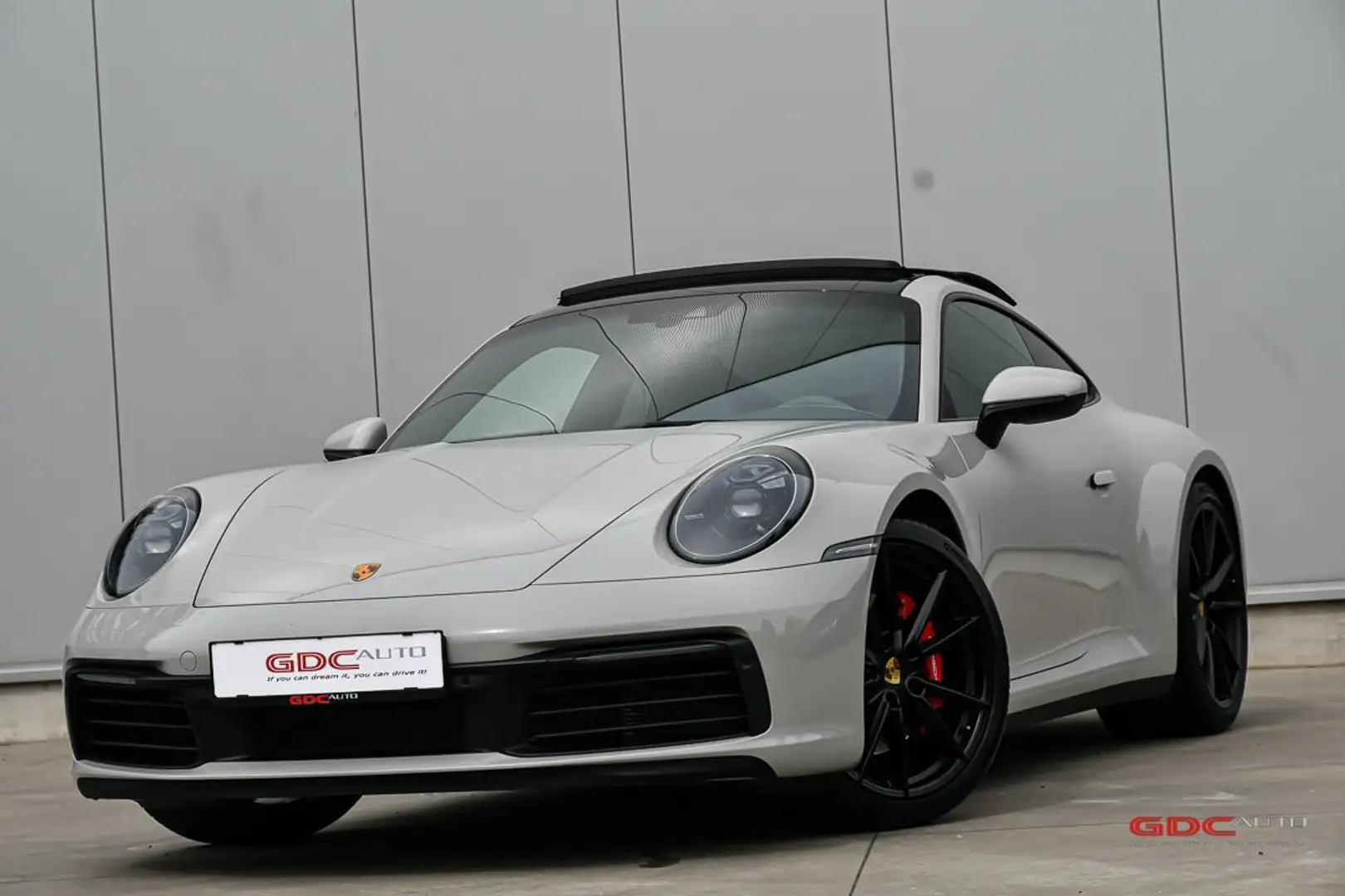 Porsche 911 Carrera 4S Coupé l Pano l Sportuitlaat Gris - 2