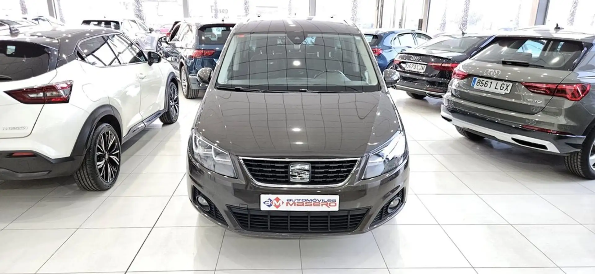 SEAT Alhambra 1.4 TSI S&S Xcellence DSG 7 plazas Gris - 2