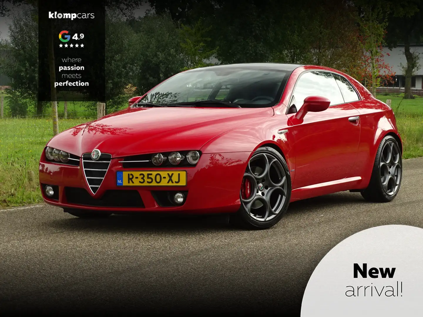 Alfa Romeo Brera 3.2 JTS Q2 Uniek! 19 inch | Xenon | Sportst | Carp Rojo - 1